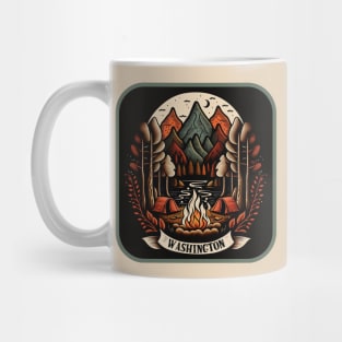 Washington Camping Mug